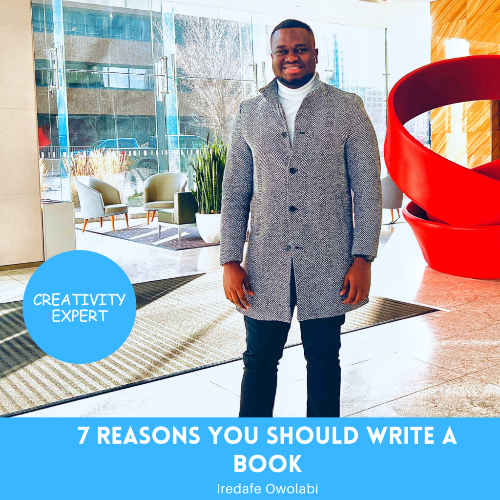 7 Reasons you should write a book